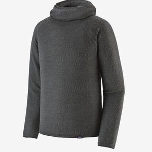 Patagonia | Men's Capilene Air Hoody (Medium) – Forge Grey: Feather Grey X-Dye
